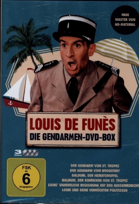 Louis de Funès - Die Gendarmen-DVD-Box, 3 DVD