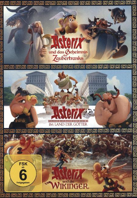 Asterix 3er-DVD-Box, 3 DVD main product photo