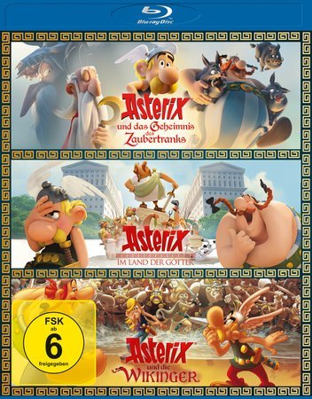 Asterix 3er-Blu-ray-Box, 3 Blu-ray main product photo