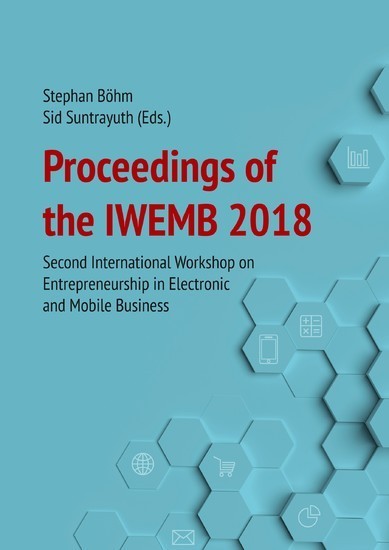 Proceedings of the IWEMB 2018 main product photo