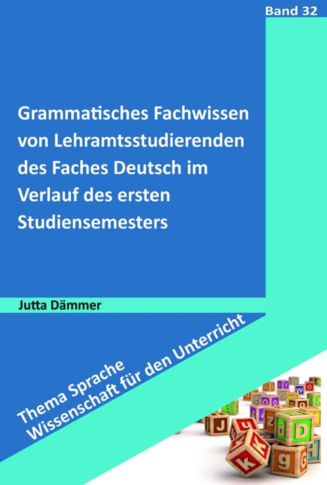 Grammatisches Fachwissen von Lehramtsstudierenden des Faches Deutsch im Verlauf des ersten Studiensemesters main product photo