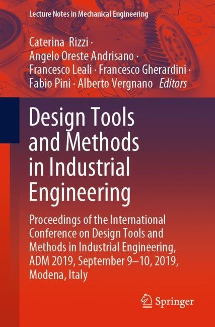 Design Tools and Methods in Industrial Engineering main product photo