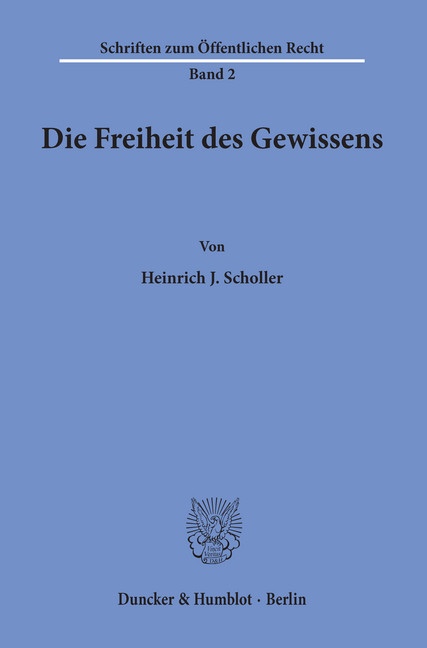 Die Freiheit des Gewissens. main product photo
