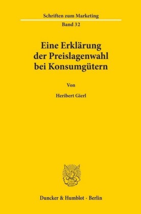 Eine Erklärung der Preislagenwahl bei Konsumgütern.