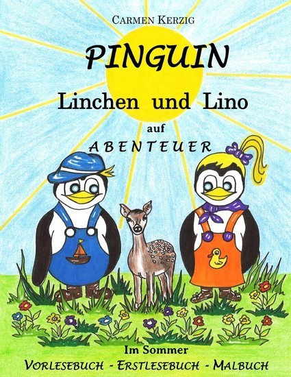 Pinguin Linchen und Lino auf Abenteuer im Sommer main product photo