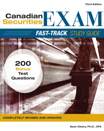 Canadian Securities Exam Fast-Track Study Guide main product photo
