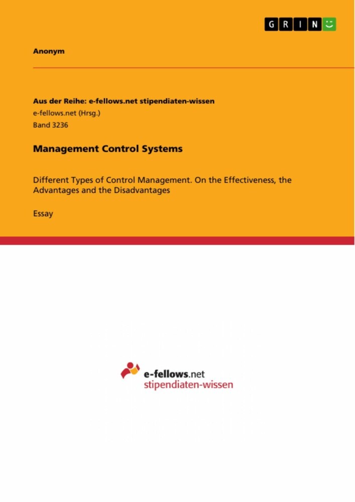 Management Control Systems main product photo