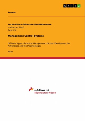 Management Control Systems