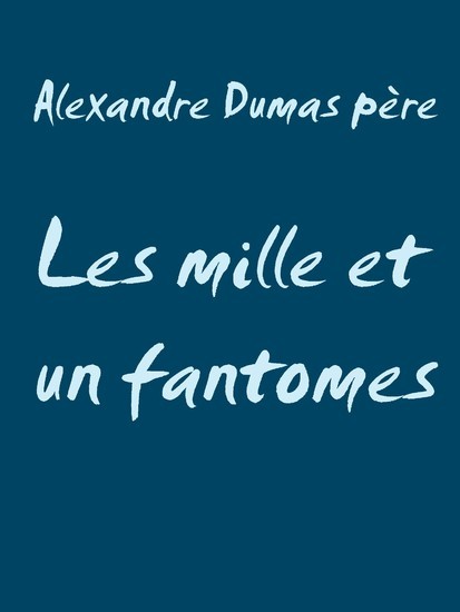 Les mille et un fantomes main product photo