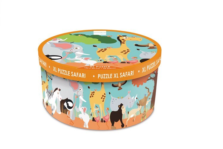 Bodenpuzzle - Floor Puzzle Safari (Kinderpuzzle) main product photo