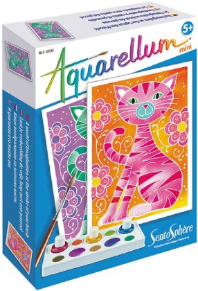Aquarell-Malerei - Aquarellum Mini Katzen