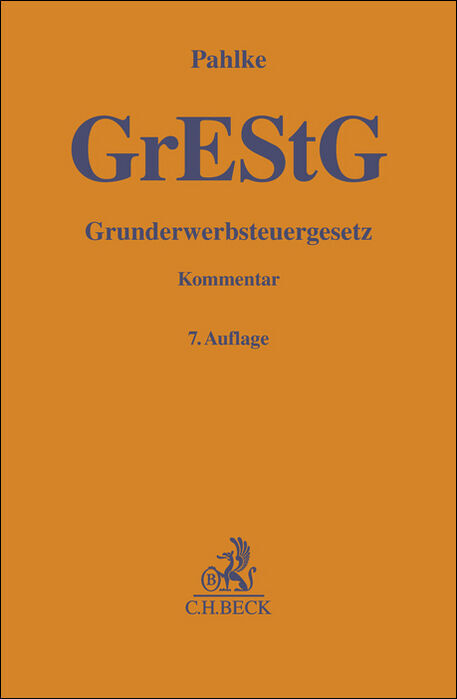 Grunderwerbsteuergesetz (GrEStG), Kommentar main product photo