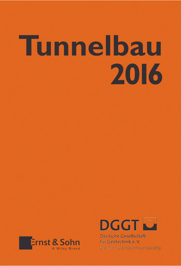 Tunnelbau 2016 main product photo