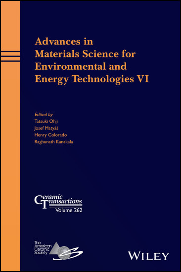 Advances in Materials Science for Environmental and Energy Technologies VI main product photo