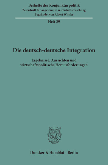 Die deutsch-deutsche Integration. main product photo