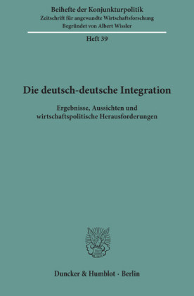 Die deutsch-deutsche Integration.