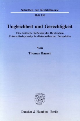 Ungleichheit und Gerechtigkeit.