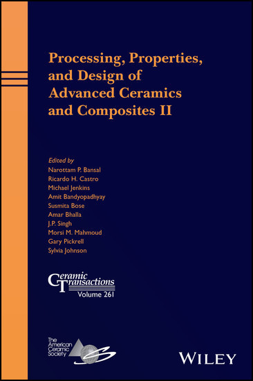 Processing, Properties, and Design of Advanced Ceramics and Composites II main product photo