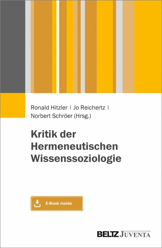 Kritik der Hermeneutischen Wissenssoziologie main product photo