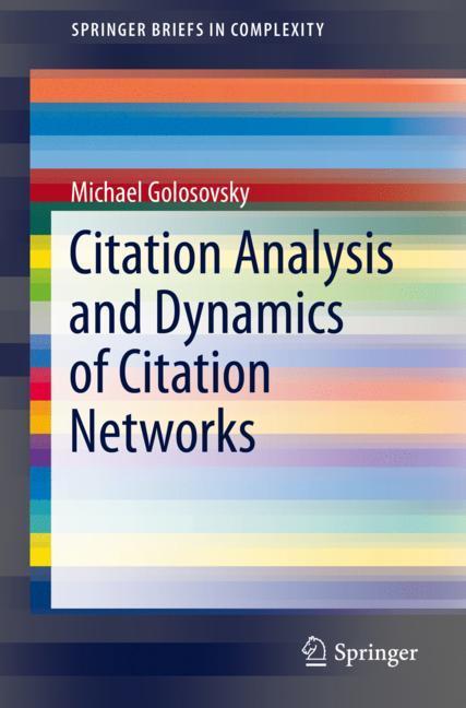 Citation Analysis and Dynamics of Citation Networks main product photo