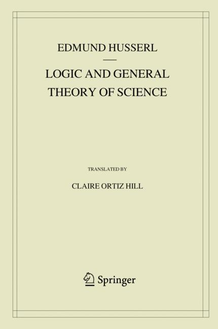Logic and General Theory of Science main product photo