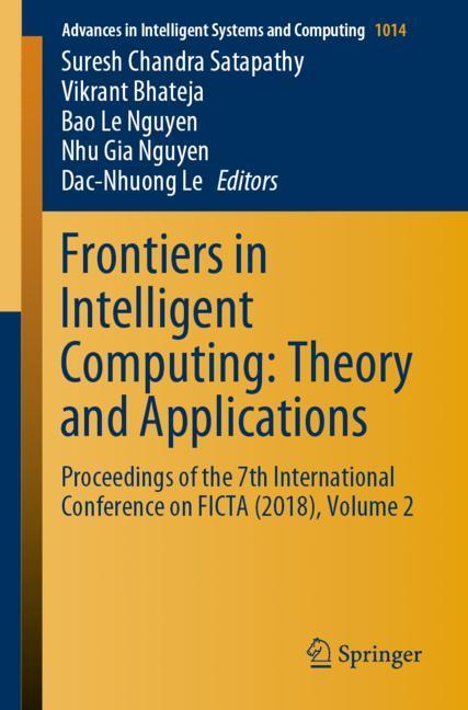Frontiers in Intelligent Computing: Theory and Applications main product photo