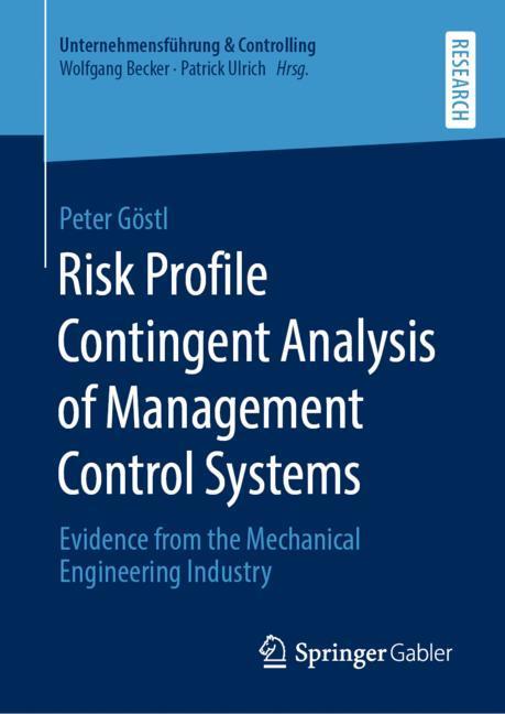Risk Profile Contingent Analysis of Management Control Systems main product photo