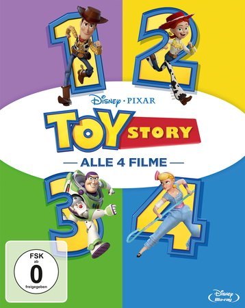 Toy Story 1-4, 4 Blu-ray main product photo