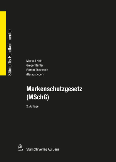 Markenschutzgesetz (MSchG) main product photo