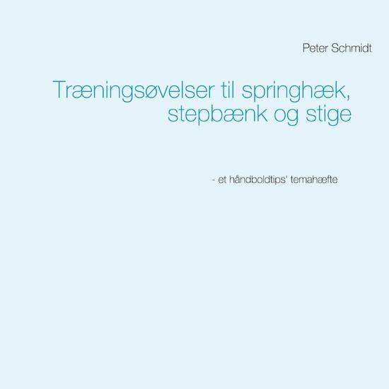 Træningsøvelser til springhæk, stepbænk og stige main product photo