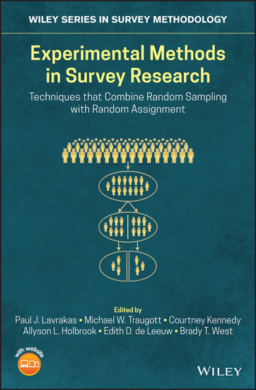 Experimental Methods in Survey Research main product photo