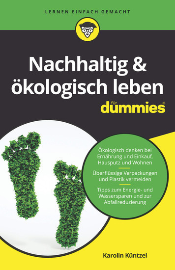 Nachhaltig & ökologisch leben für Dummies main product photo