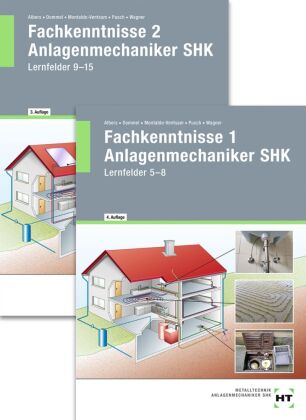 Fachkenntnisse Anlagenmechaniker SHK 1 + 2, 2 Bde.