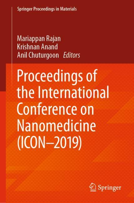 Proceedings of the International Conference on Nanomedicine (ICON-2019) main product photo