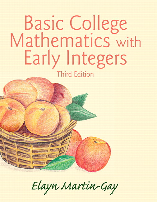 Basic College Mathematics with Early Integers main product photo