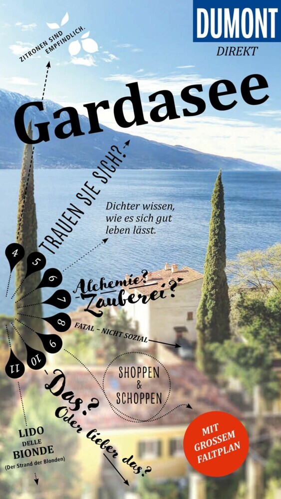 DUMONT direkt Reiseführer E-Book Gardasee main product photo