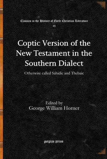 Coptic Version of the New Testament in the Southern Dialect main product photo