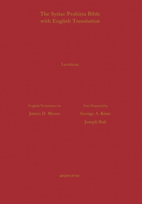 Leviticus According to the Syriac Peshitta Version with English Translation