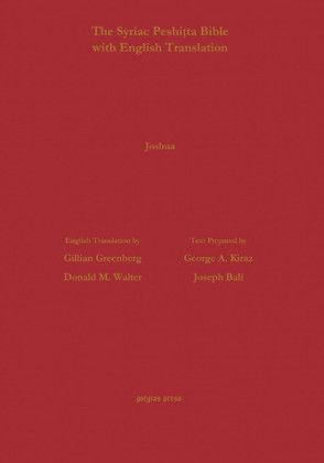 Joshua According to the Syriac Peshitta Version with English Translation