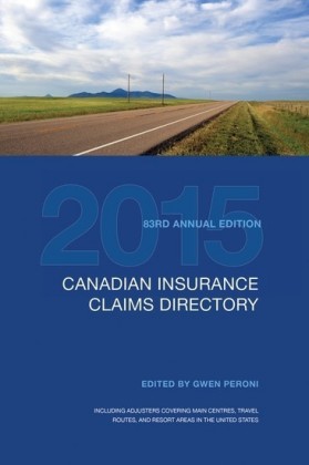 Canadian Insurance Claims Directory 2015