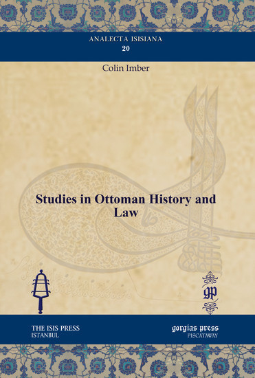Studies in Ottoman History and Law main product photo