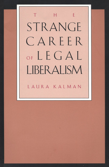 The Strange Career of Legal Liberalism main product photo