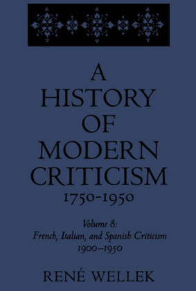 French, Italian, and Spanish Criticism, 1900-1950