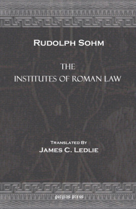 The Institutes of Roman Law