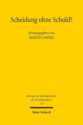 Scheidung ohne Schuld?