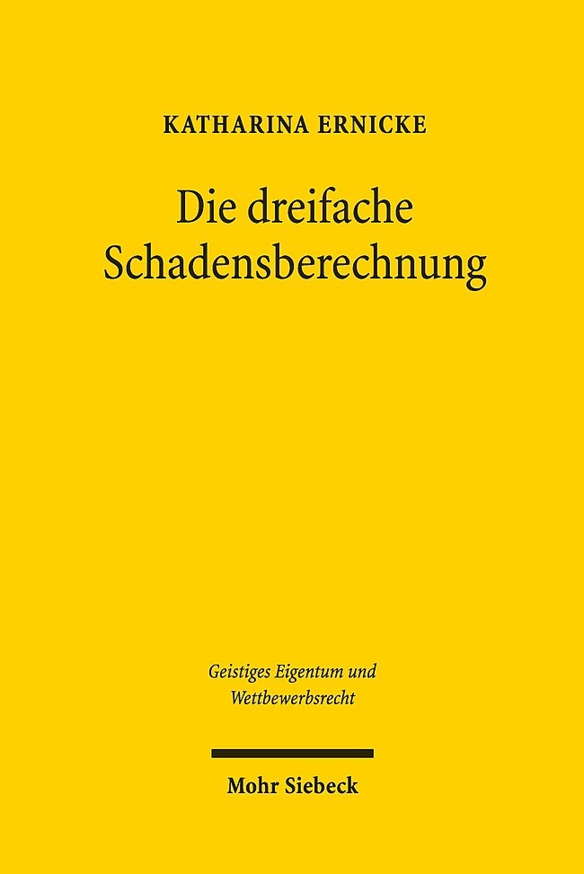 Die dreifache Schadensberechnung main product photo