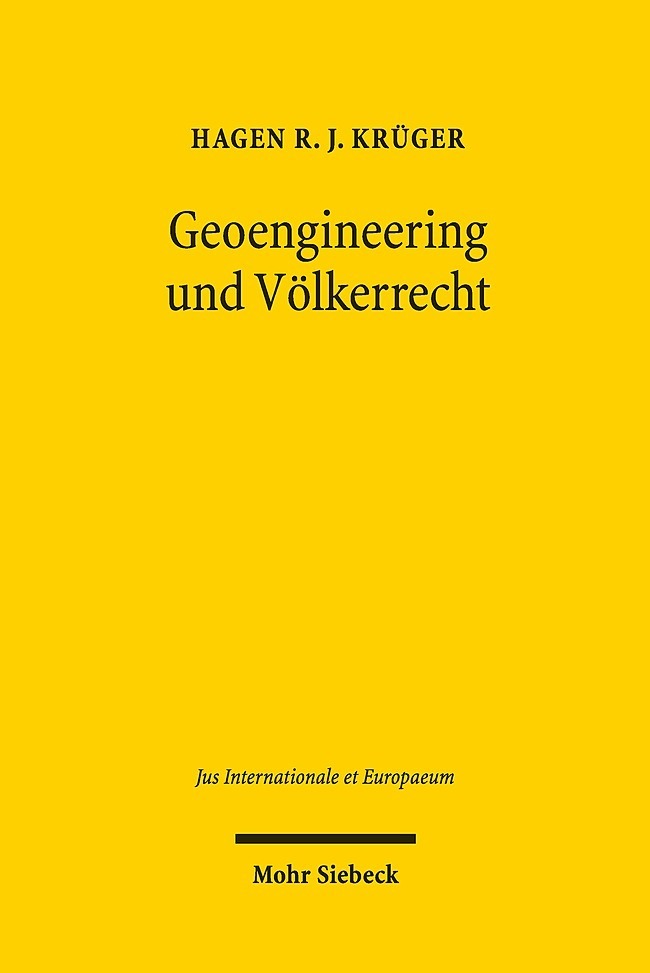 Geoengineering und Völkerrecht main product photo