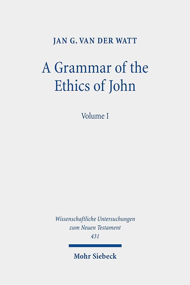 A Grammar of the Ethics of John. Bd.1 main product photo