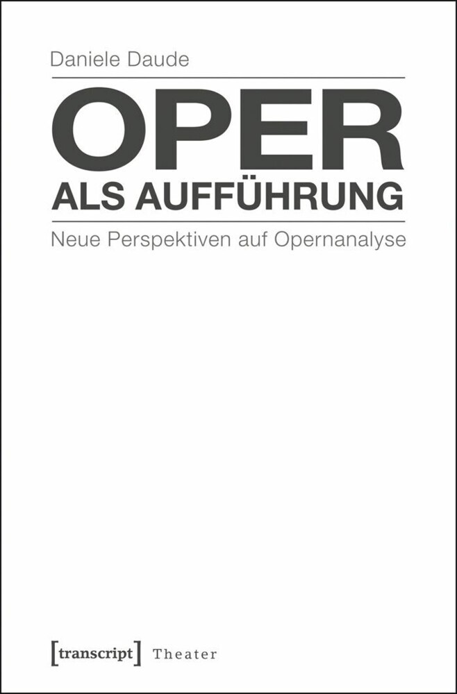Oper als Aufführung main product photo