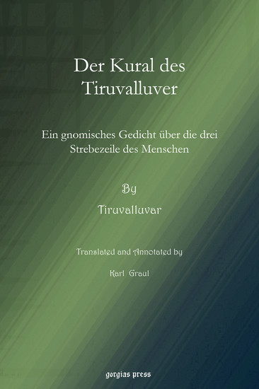 Der Kural des Tiruvalluver main product photo
